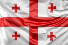 Флаг Грузии  фото