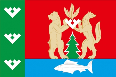 Флаг Красноселькупского района ЯНАО