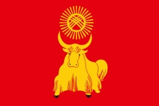 Флаг Кызыла  фото