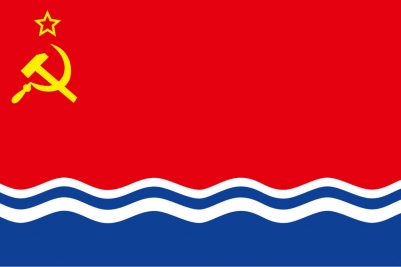 Флаг Латвийской ССР