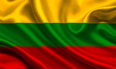 Двухсторонний флаг Литвы