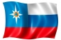 Представительский флаг МЧС России. Фотография №1