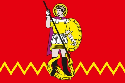 Флаг Межевского района