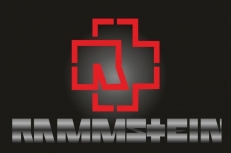 Флаг группа "Rammstein" (Раммштайн) фото