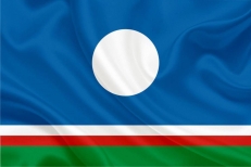 Флаг Республики Саха (Якутия)  фото