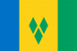 Флаг Сент-Винсент и Гренадины. Фотография №1