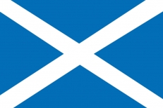 Флаг Шотландии  фото