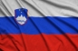 Двухсторонний флаг Словении. Фотография №1