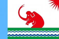 Флаг Среднеколымска  фото