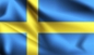 Двухсторонний флаг Швеции. Фотография №1