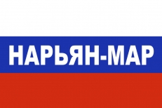 Флаг триколор Нарьян-Мар фото
