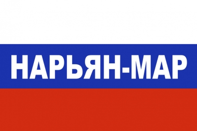 Флаг триколор Нарьян-Мар