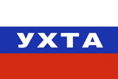 Флаг триколор Ухта