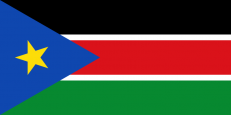Флаг Южного Судана  фото