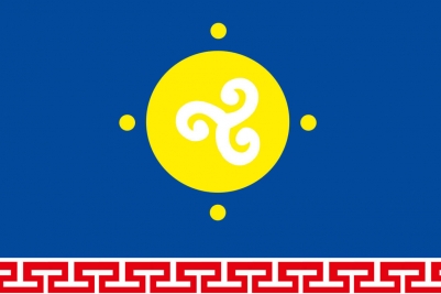Флаг Усть-Ордынского Бурятского округа