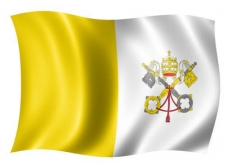 Флаг Ватикана  фото