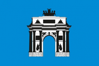 Флаг Западного административного округа Москвы