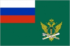 Флажок на палочке «Флаг ФССП»  фото