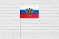 Двухсторонний флаг РФ с гербом. Фотография №4