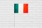 Двухсторонний флаг Италии. Фотография №3