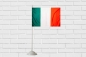 Двухсторонний флаг Италии. Фотография №2