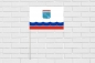 Двухсторонний флаг Ленинградской области. Фотография №3