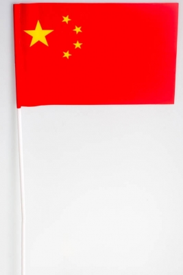 Флажок Китая на палочке