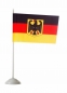 Флаг страны Германия с гербом. Фотография №2