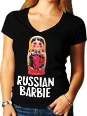 Футболка женская "Russian Barbie" фото