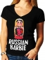 Футболка женская "Russian Barbie". Фотография №1