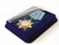 Сувенирная упаковка с поролоновой вставкой под универсальную медаль или орден. Фотография №5