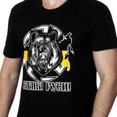 Имперская футболка с изображением "Медведь Коловрат" фото