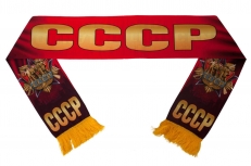 Шелковый шарф СССР со знаком фото