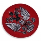 Красный шеврон Герб России. Фотография №3