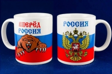Кружка с символикой России  фото