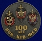 Медаль "100 лет ФСБ" Союз ветеранов Госбезопасности. Фотография №2