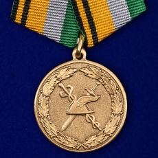 Медаль "100 лет Военной торговле" фото