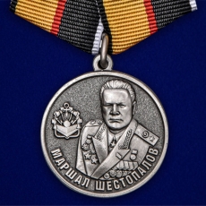 Медаль "Маршал Шестопалов" МО РФ фото