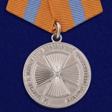 Медаль МЧС «За отличие в ликвидации последствий ЧС»  фото