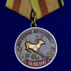 Медаль "Олень" (Меткий выстрел) фото