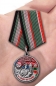 Медаль Погранвойск "За службу на границе" (49 Панфиловский ПогО). Фотография №7