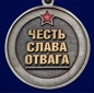 Медаль "Ветеран боевых действий" с мечами. Фотография №3