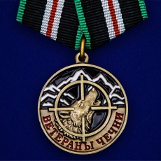 Медаль "Ветераны Чечни" фото
