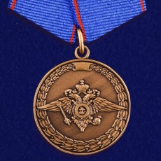 Медаль За доблесть в службе МВД  фото