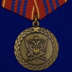 Медаль За службу 3 степени (Минюст России)  фото