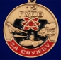 Медаль "За службу в 12 ГУМО". Фотография №2