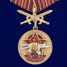 Медаль За службу в 25-м ОСН "Меркурий" фото