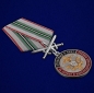 Медаль "За службу в Железнодорожных войсках" с мечами. Фотография №4