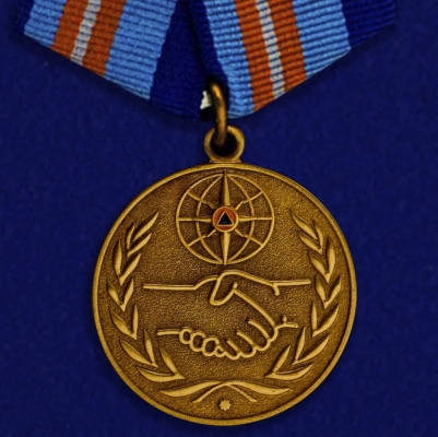 Медаль «За содружество во имя спасения» МЧС России