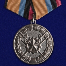 Медаль "За заслуги в материально-техническом обеспечении" МО РФ фото